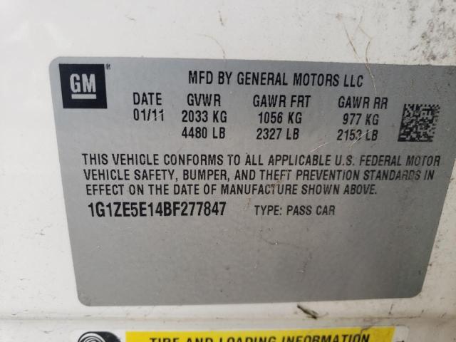 Photo 11 VIN: 1G1ZE5E14BF277847 - CHEVROLET MALIBU 