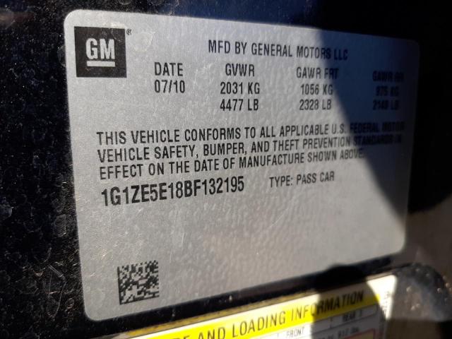 Photo 9 VIN: 1G1ZE5E18BF132195 - CHEVROLET MALIBU LTZ 