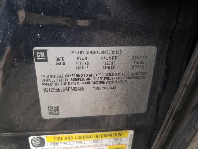 Photo 9 VIN: 1G1ZE5E75AF302435 - CHEVROLET MALIBU LTZ 