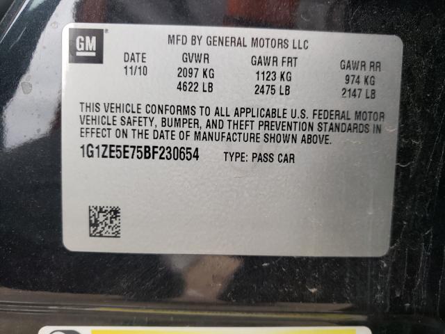 Photo 9 VIN: 1G1ZE5E75BF230654 - CHEVROLET MALIBU LTZ 