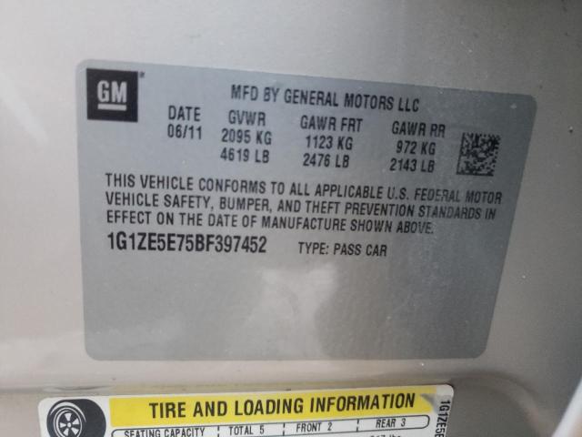 Photo 11 VIN: 1G1ZE5E75BF397452 - CHEVROLET MALIBU 