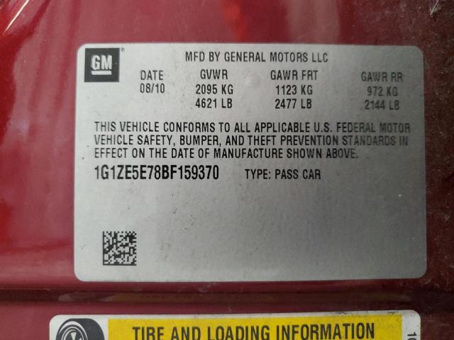 Photo 11 VIN: 1G1ZE5E78BF159370 - CHEVROLET MALIBU LTZ 