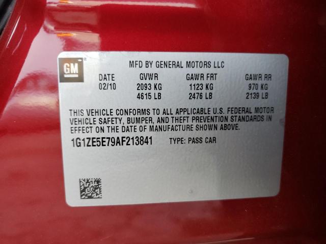 Photo 9 VIN: 1G1ZE5E79AF213841 - CHEVROLET MALIBU LTZ 