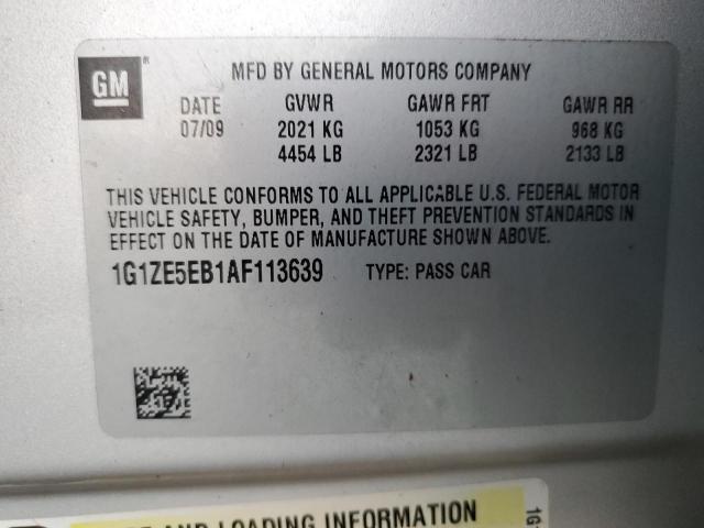 Photo 12 VIN: 1G1ZE5EB1AF113639 - CHEVROLET MALIBU LTZ 