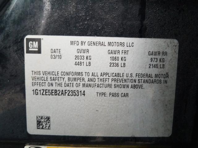 Photo 9 VIN: 1G1ZE5EB2AF235314 - CHEVROLET MALIBU LTZ 