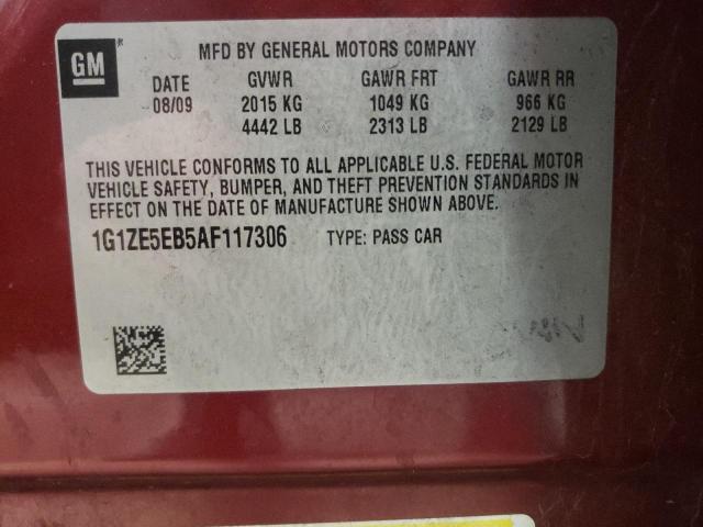 Photo 9 VIN: 1G1ZE5EB5AF117306 - CHEVROLET MALIBU LTZ 