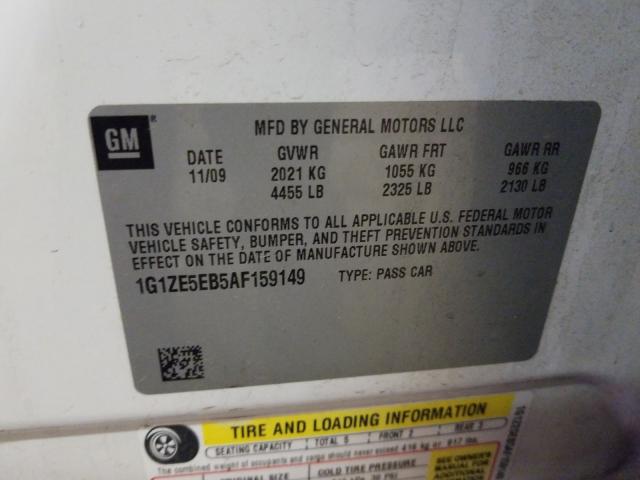 Photo 9 VIN: 1G1ZE5EB5AF159149 - CHEVROLET MALIBU LTZ 