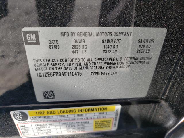 Photo 9 VIN: 1G1ZE5EB8AF110415 - CHEVROLET MALIBU LTZ 