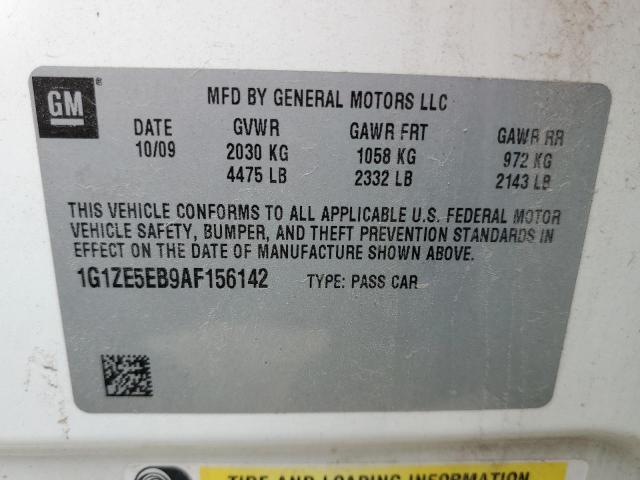 Photo 9 VIN: 1G1ZE5EB9AF156142 - CHEVROLET MALIBU LTZ 