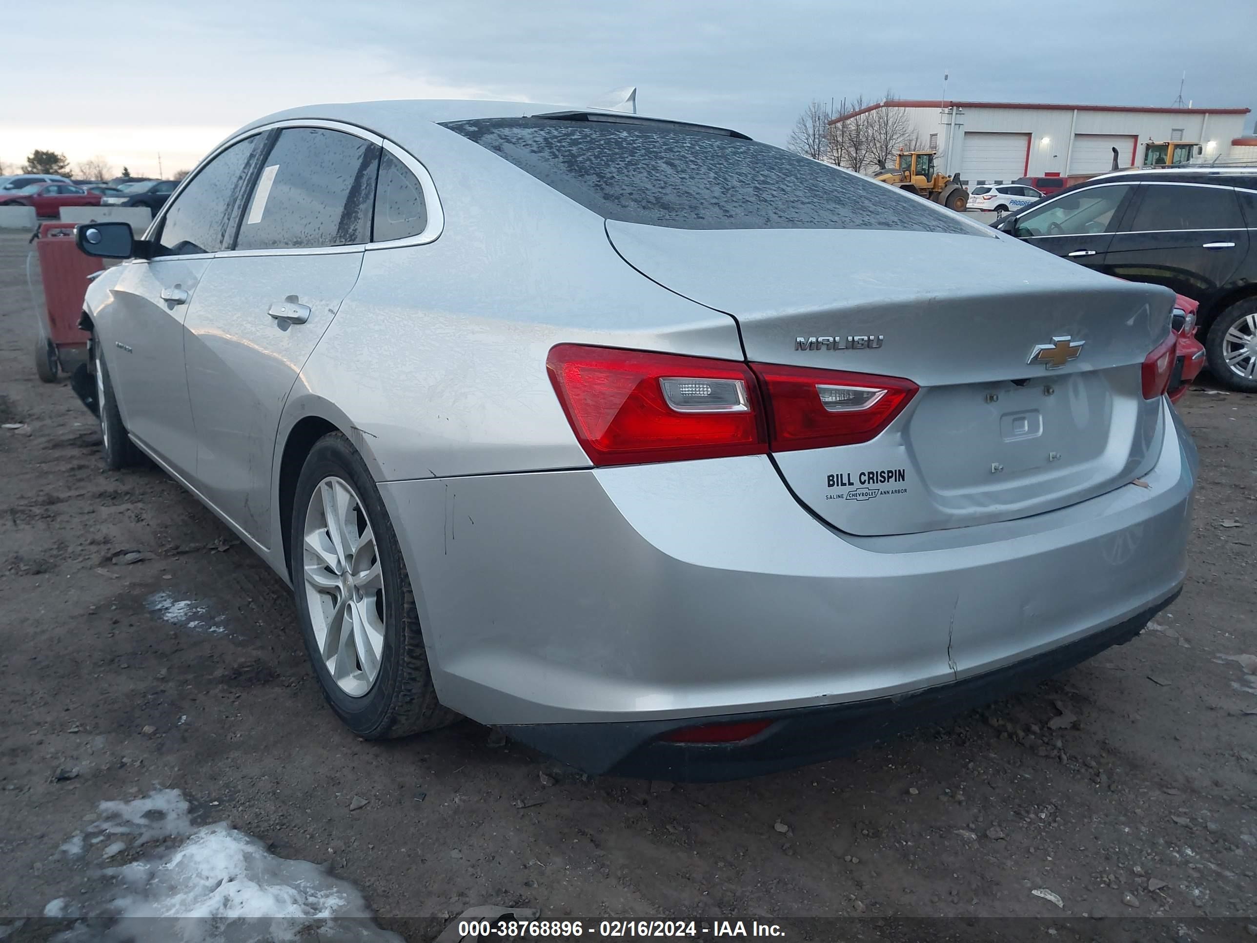 Photo 2 VIN: 1G1ZE5ST0GF176530 - CHEVROLET MALIBU 