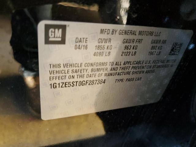 Photo 11 VIN: 1G1ZE5ST0GF287384 - CHEVROLET MALIBU LT 