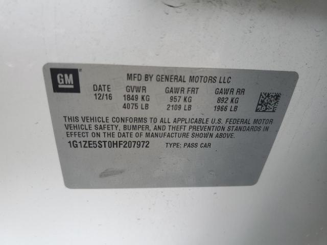 Photo 11 VIN: 1G1ZE5ST0HF207972 - CHEVROLET MALIBU 