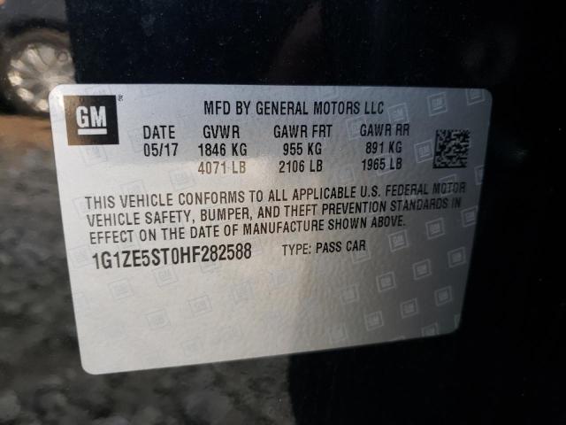 Photo 9 VIN: 1G1ZE5ST0HF282588 - CHEVROLET MALIBU LT 