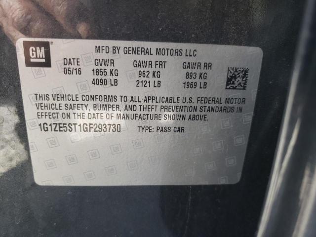 Photo 11 VIN: 1G1ZE5ST1GF293730 - CHEVROLET MALIBU LT 