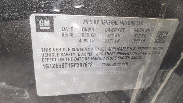 Photo 1 VIN: 1G1ZE5ST1GF307612 - CHEVROLET MALIBU 