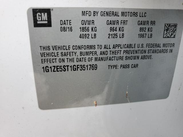 Photo 11 VIN: 1G1ZE5ST1GF351769 - CHEVROLET MALIBU LT 