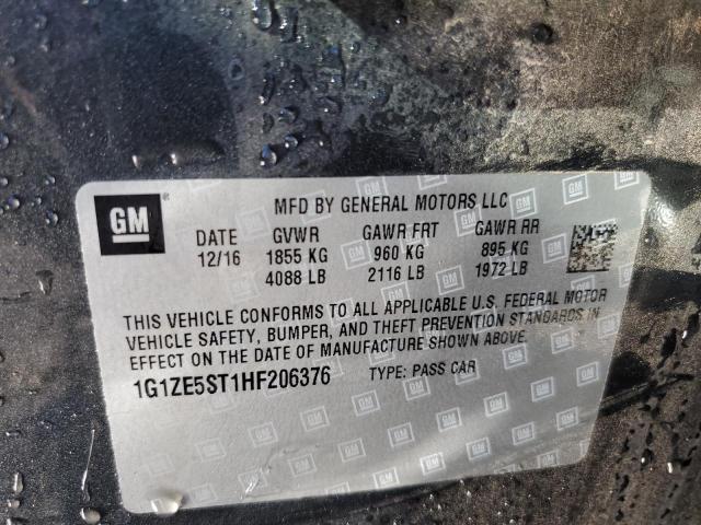 Photo 11 VIN: 1G1ZE5ST1HF206376 - CHEVROLET MALIBU 