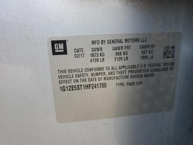 Photo 11 VIN: 1G1ZE5ST1HF241788 - CHEVROLET MALIBU LT 