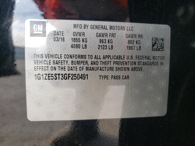 Photo 11 VIN: 1G1ZE5ST3GF250491 - CHEVROLET MALIBU LT 