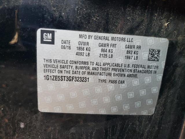 Photo 9 VIN: 1G1ZE5ST3GF323231 - CHEVROLET MALIBU LT 