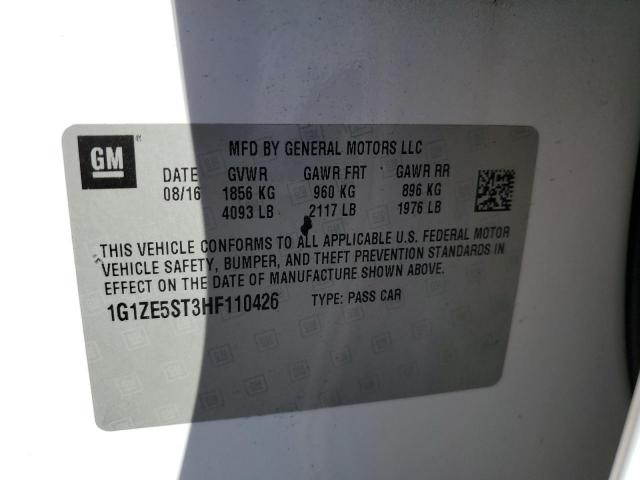 Photo 11 VIN: 1G1ZE5ST3HF110426 - CHEVROLET MALIBU LT 