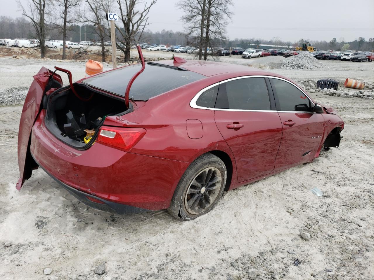 Photo 2 VIN: 1G1ZE5ST3HF128361 - CHEVROLET MALIBU 