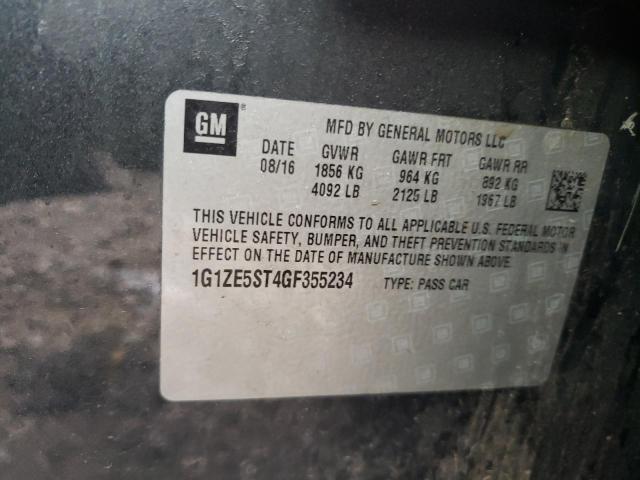 Photo 9 VIN: 1G1ZE5ST4GF355234 - CHEVROLET MALIBU LT 