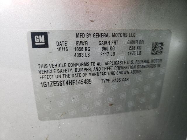 Photo 11 VIN: 1G1ZE5ST4HF145489 - CHEVROLET MALIBU LT 