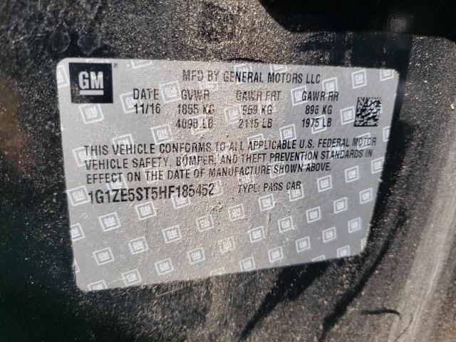 Photo 11 VIN: 1G1ZE5ST5HF185452 - CHEVROLET MALIBU LT 