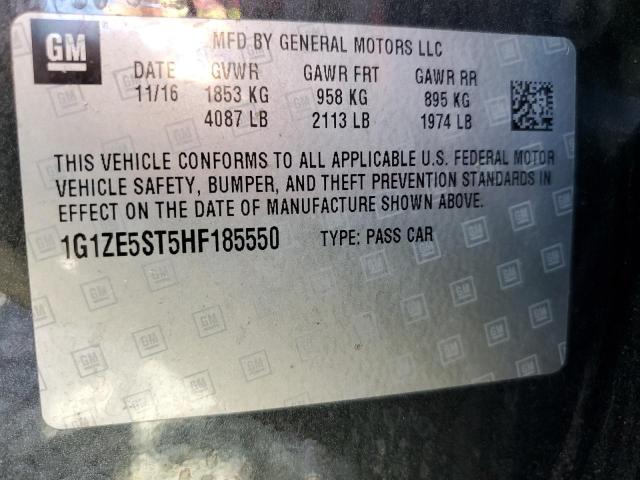 Photo 12 VIN: 1G1ZE5ST5HF185550 - CHEVROLET MALIBU LT 