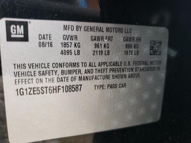 Photo 11 VIN: 1G1ZE5ST6HF108587 - CHEVROLET MALIBU LT 