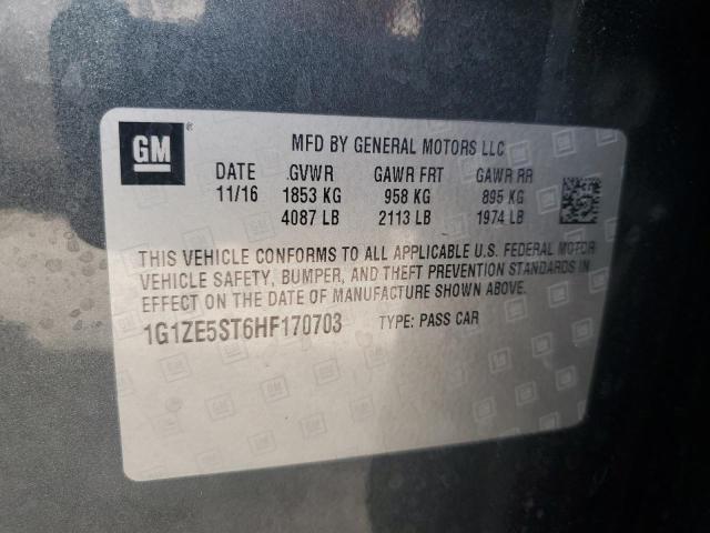 Photo 11 VIN: 1G1ZE5ST6HF170703 - CHEVROLET MALIBU LT 