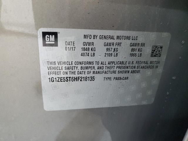 Photo 11 VIN: 1G1ZE5ST6HF218135 - CHEVROLET MALIBU 