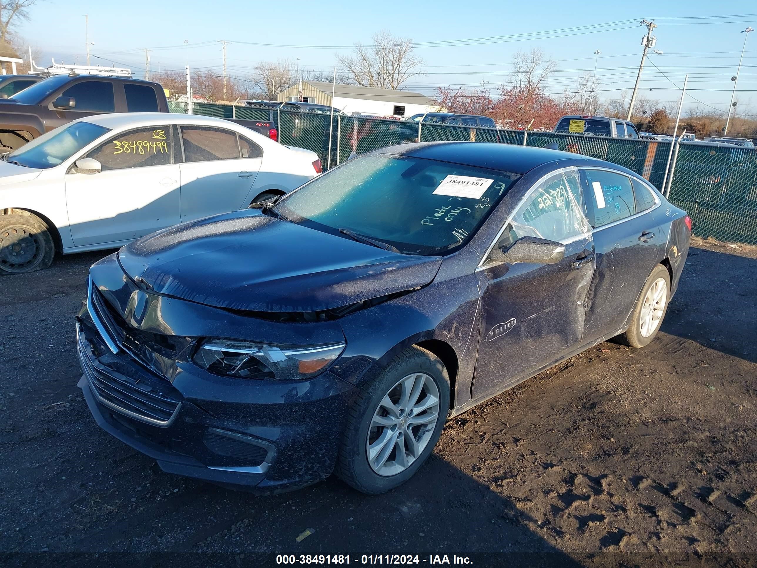 Photo 1 VIN: 1G1ZE5ST6HF221729 - CHEVROLET MALIBU 