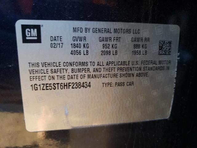 Photo 9 VIN: 1G1ZE5ST6HF238434 - CHEVROLET MALIBU LT 