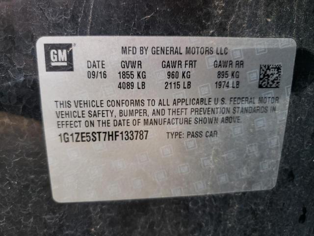 Photo 9 VIN: 1G1ZE5ST7HF133787 - CHEVROLET MALIBU LT 