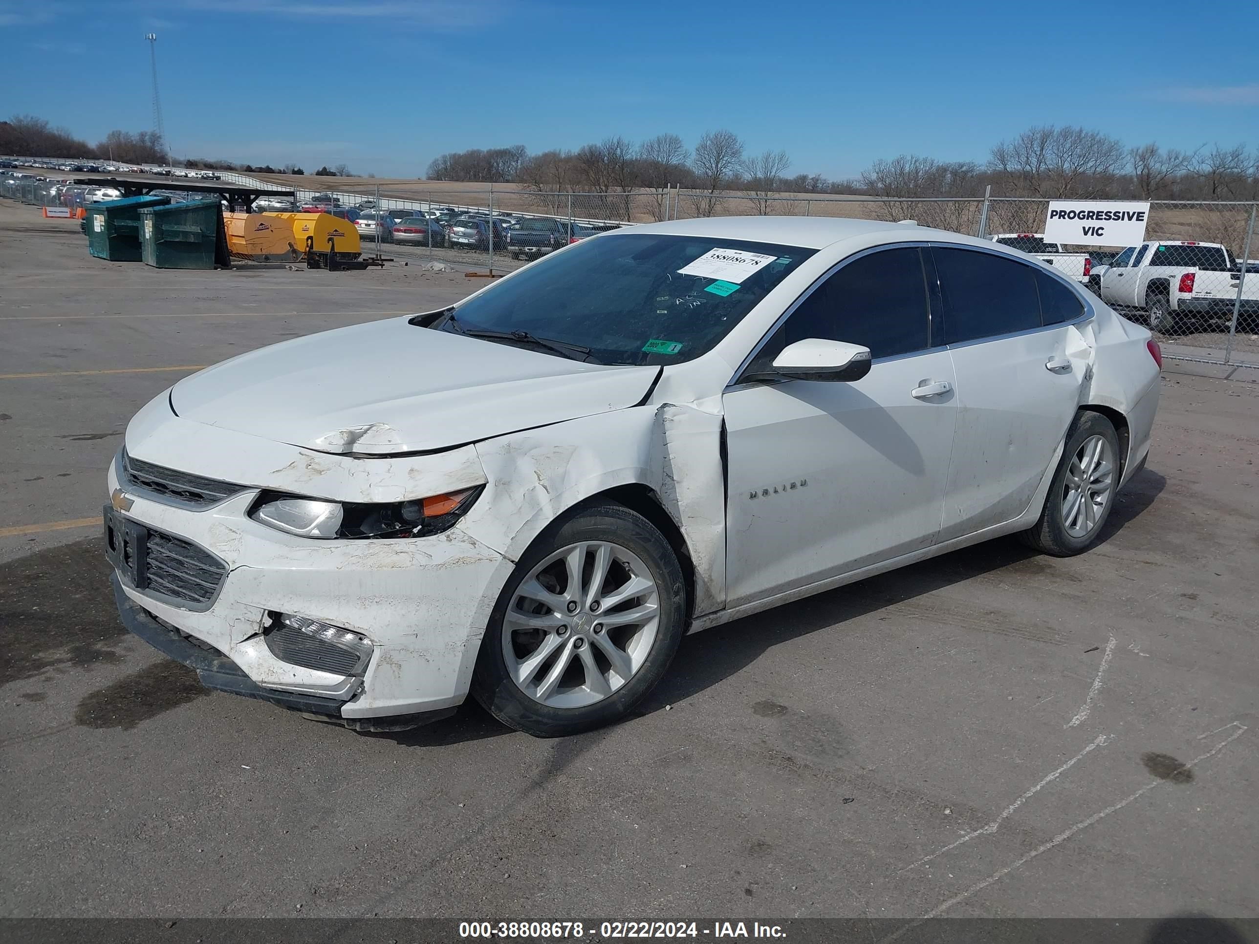 Photo 1 VIN: 1G1ZE5ST7HF190961 - CHEVROLET MALIBU 