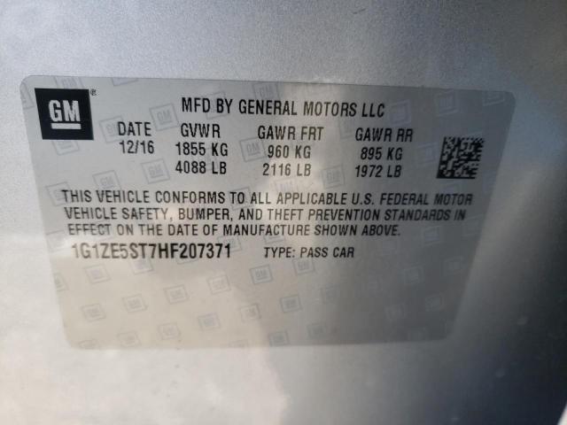 Photo 9 VIN: 1G1ZE5ST7HF207371 - CHEVROLET MALIBU LT 