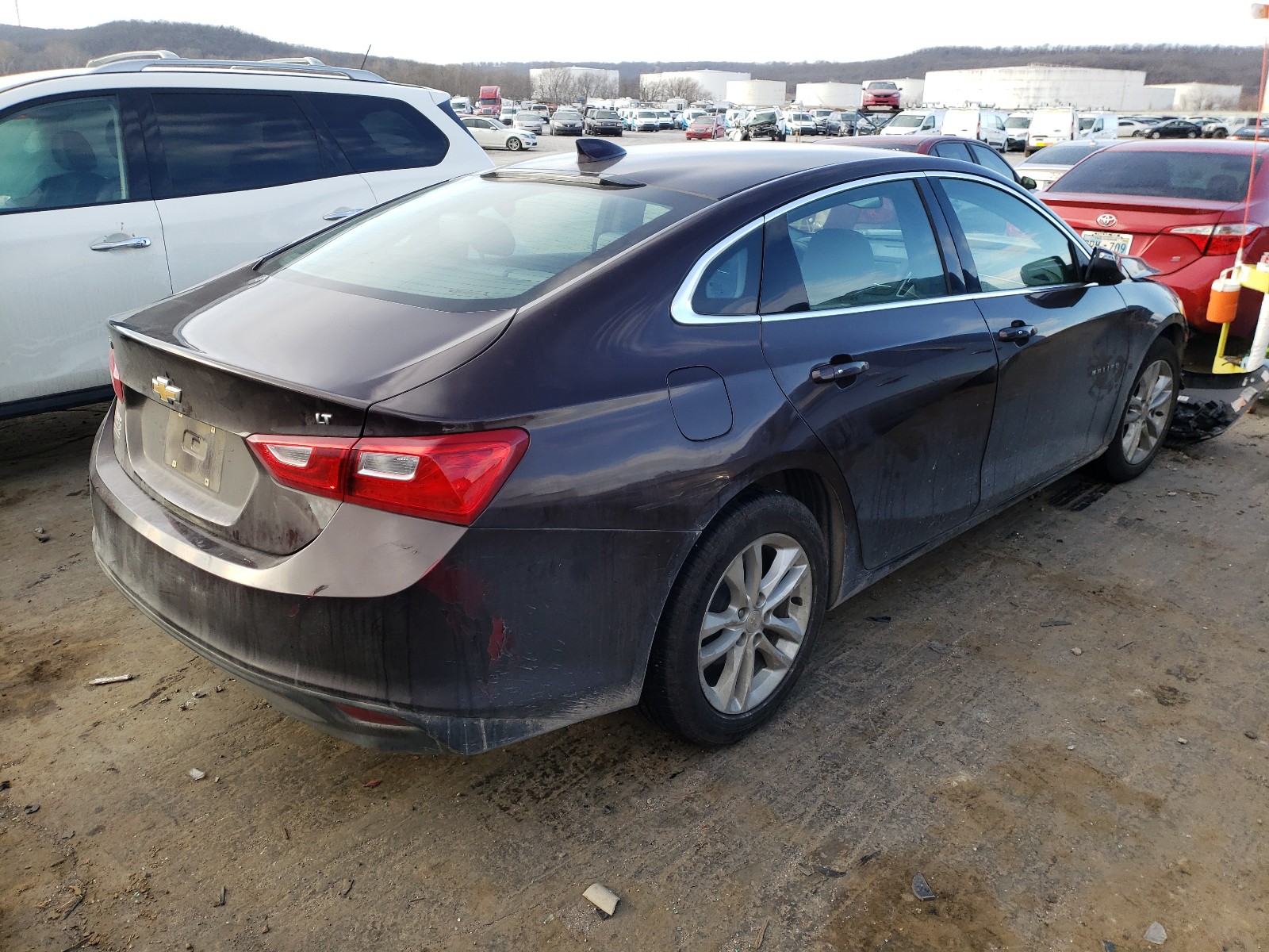 Photo 3 VIN: 1G1ZE5ST8GF184603 - CHEVROLET MALIBU LT 