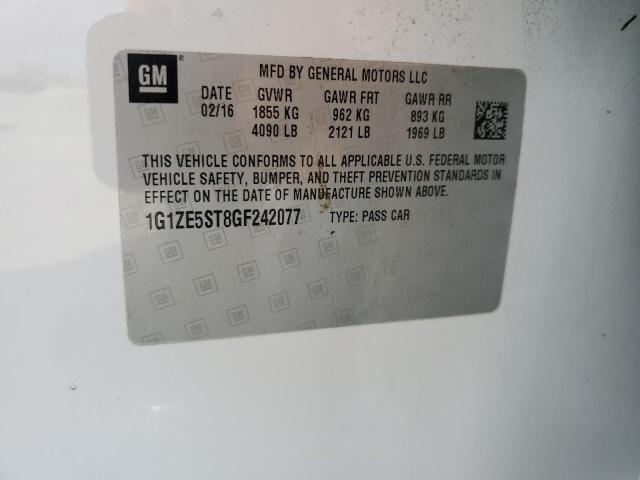 Photo 11 VIN: 1G1ZE5ST8GF242077 - CHEVROLET MALIBU 