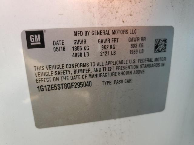 Photo 11 VIN: 1G1ZE5ST8GF295040 - CHEVROLET MALIBU LT 