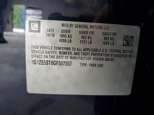 Photo 11 VIN: 1G1ZE5ST8GF307557 - CHEVROLET MALIBU LT 