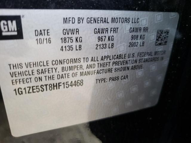 Photo 9 VIN: 1G1ZE5ST8HF154468 - CHEVROLET MALIBU LT 