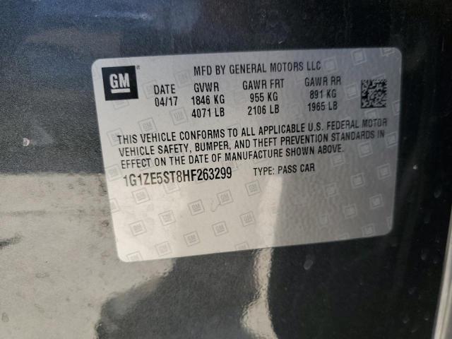 Photo 11 VIN: 1G1ZE5ST8HF263299 - CHEVROLET MALIBU 