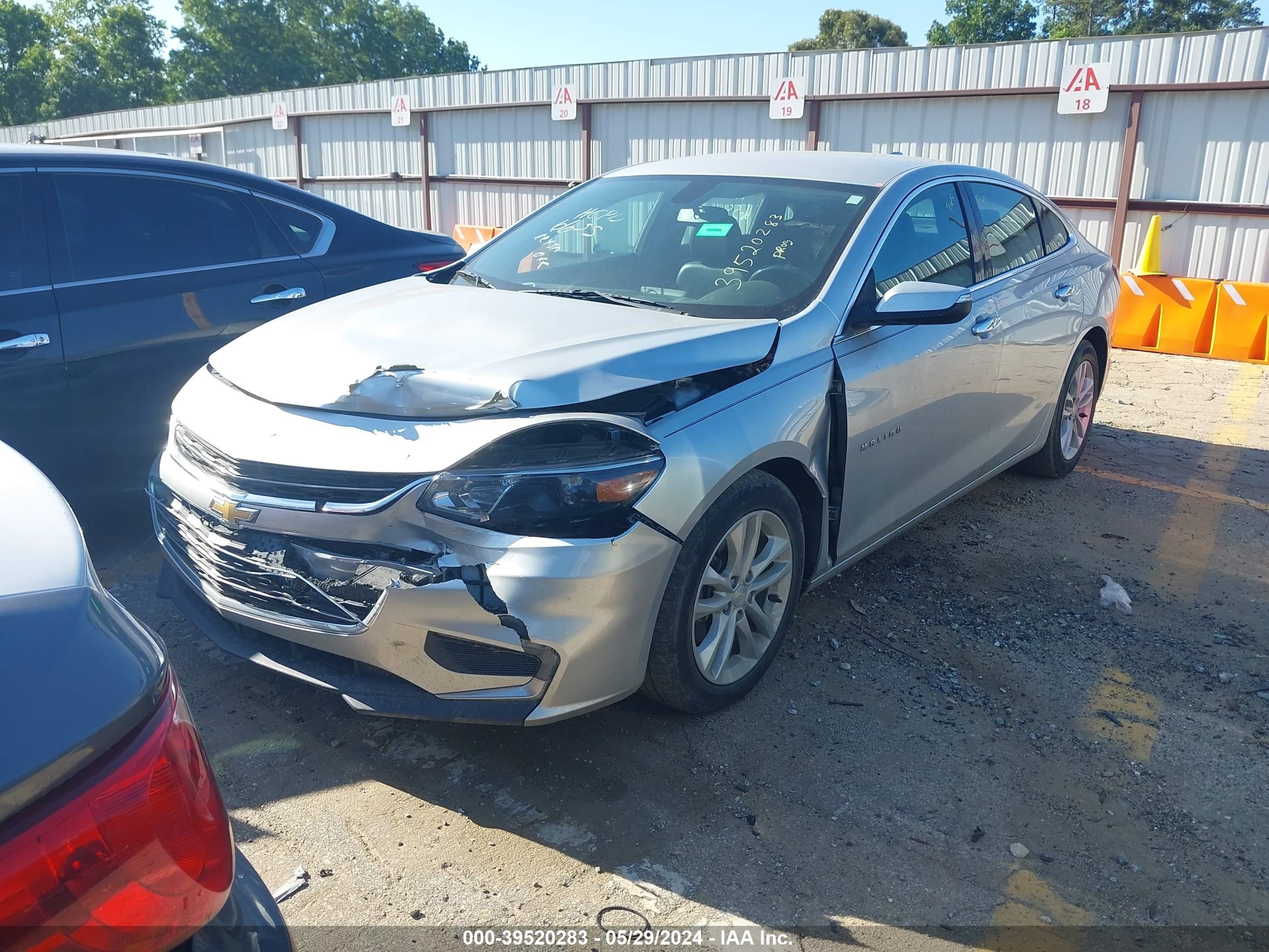 Photo 1 VIN: 1G1ZE5ST8HF266655 - CHEVROLET MALIBU 