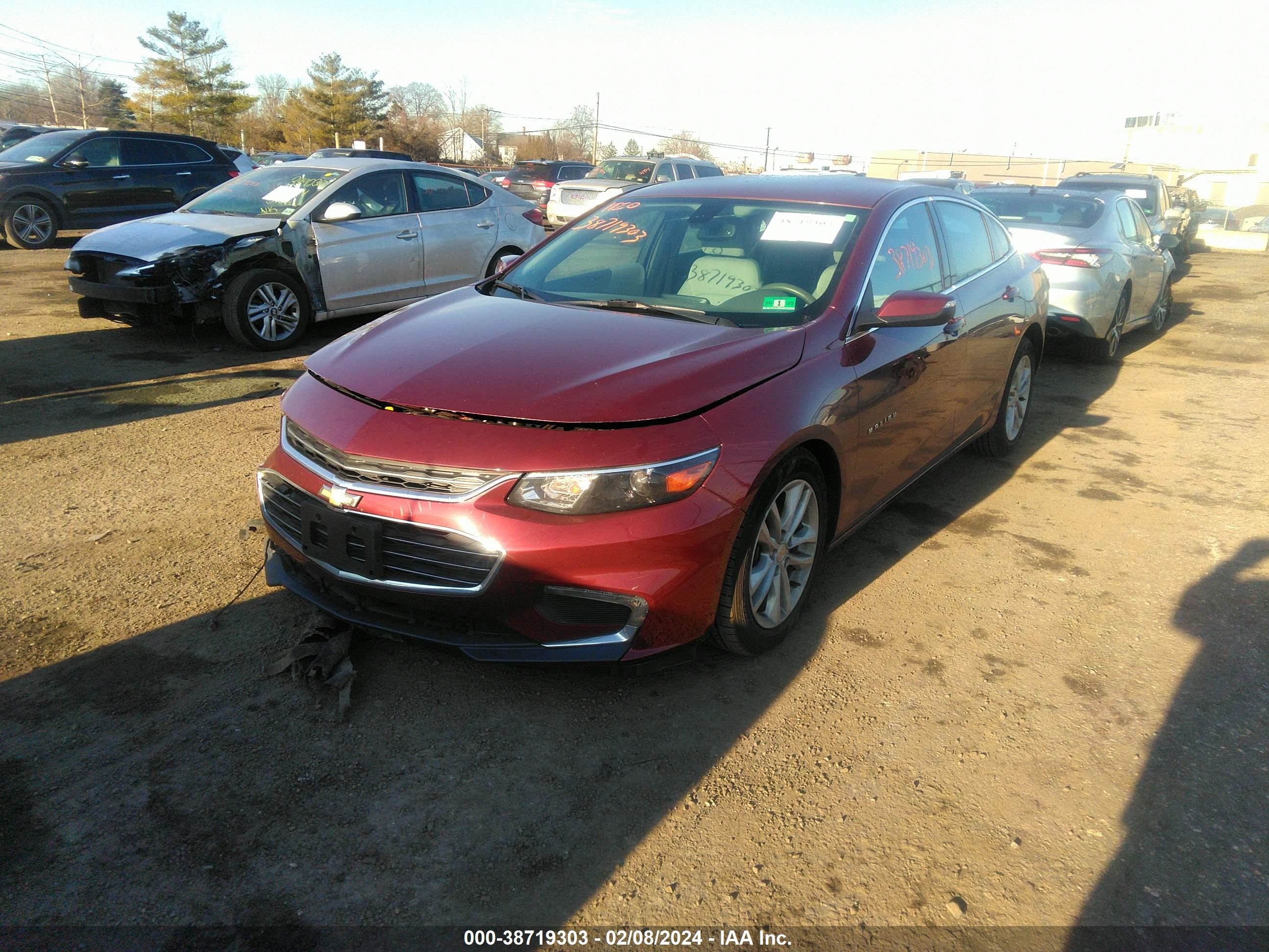 Photo 1 VIN: 1G1ZE5ST9GF187333 - CHEVROLET MALIBU 