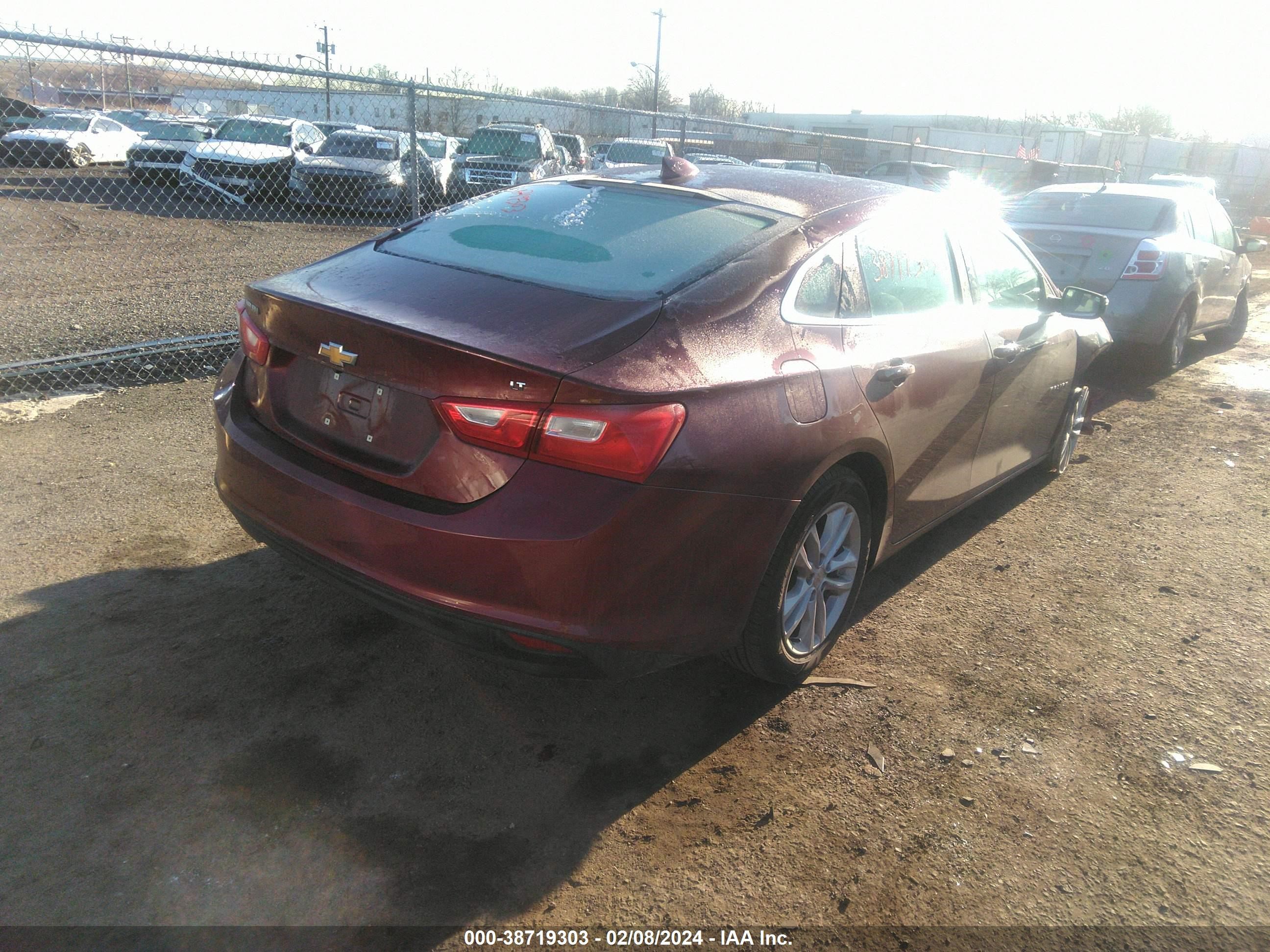 Photo 3 VIN: 1G1ZE5ST9GF187333 - CHEVROLET MALIBU 