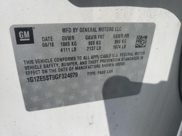 Photo 11 VIN: 1G1ZE5ST9GF324979 - CHEVROLET MALIBU 