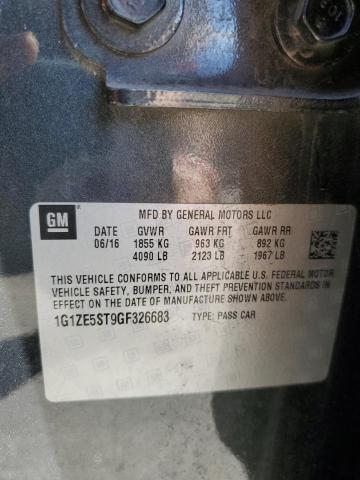 Photo 11 VIN: 1G1ZE5ST9GF326683 - CHEVROLET MALIBU 