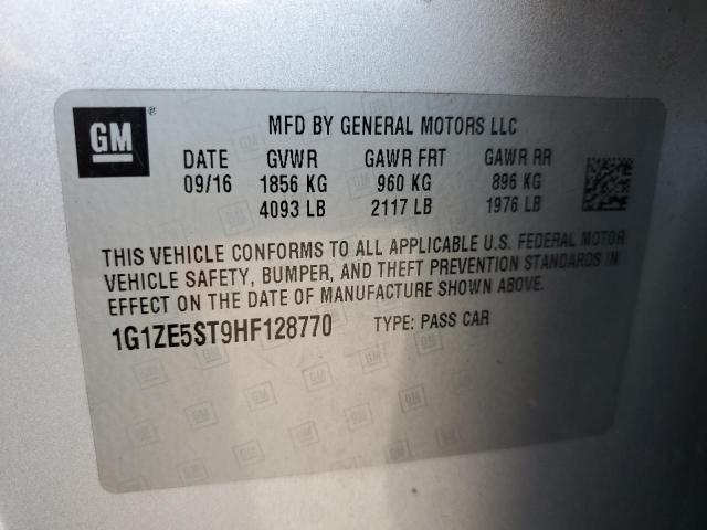 Photo 11 VIN: 1G1ZE5ST9HF128770 - CHEVROLET MALIBU 